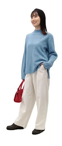 ふわふわな優しいニットＢＫ / 洗練大人のカーブパンツＢＭ